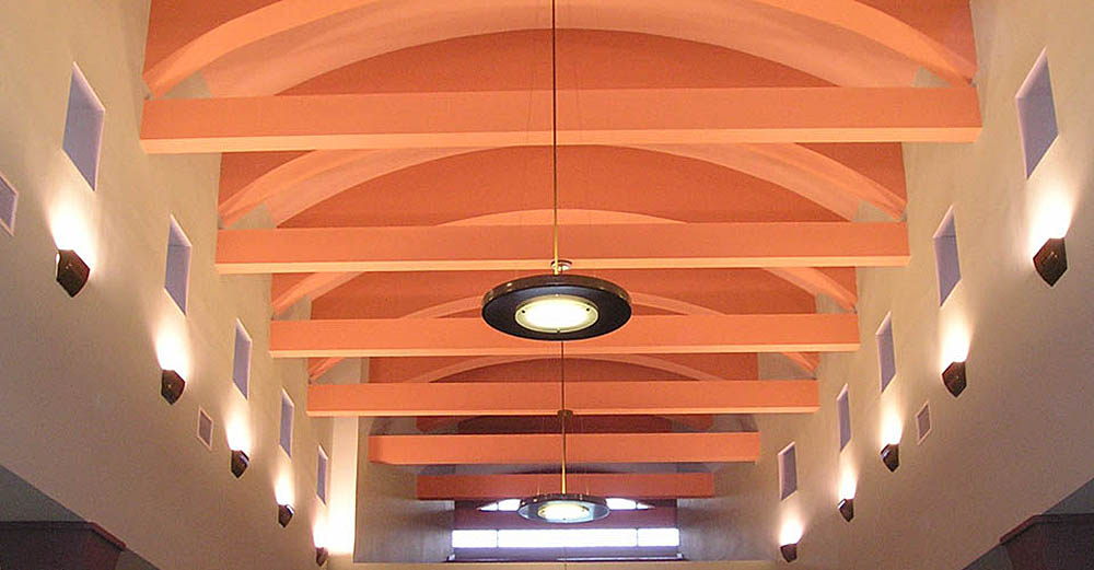 Benton Library Interior Ceiling
